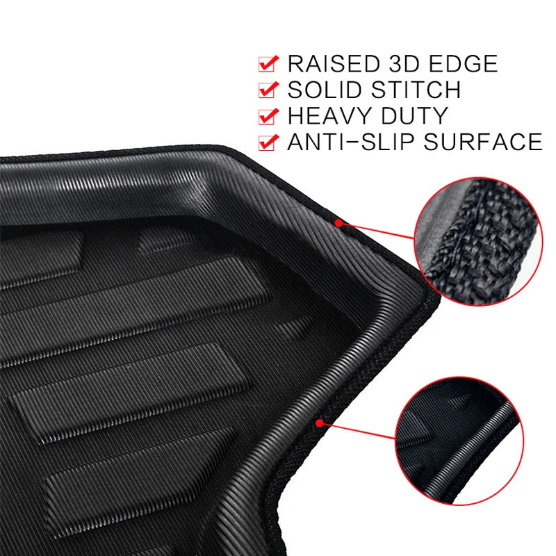 For Honda CRV CR-V 2012 2013 2014 2015 2016 Car Rear Boot Cargo Liner Trunk Floor Mat Carpet Tray Mats Pad Mat Carpet Anti-dirty