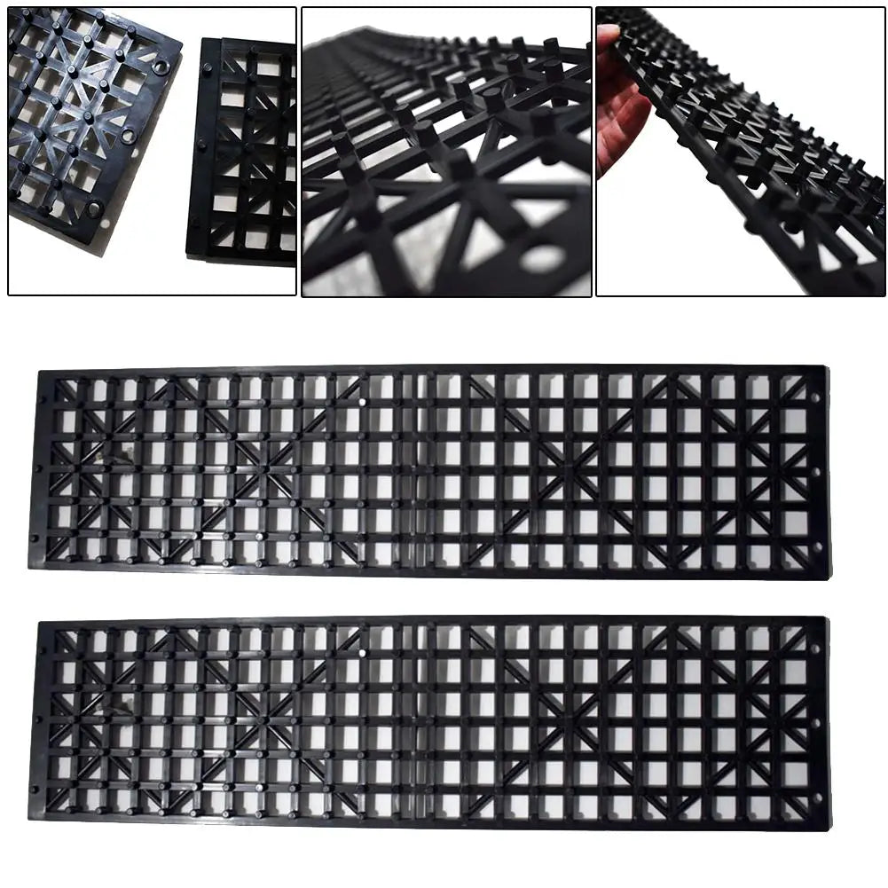 Car Professional Accessories 2PCS Car Off The Hook Plate Tire Skid Plate Self-Driving Off-Road Equipment Slide Anti Skid Carpet